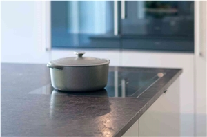 Antique Brown Granite Satin Finish Countertop