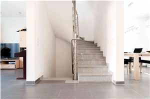 Padang Cristallo Granite Polished Staircase