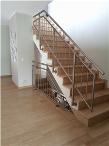 Travertine Staircase