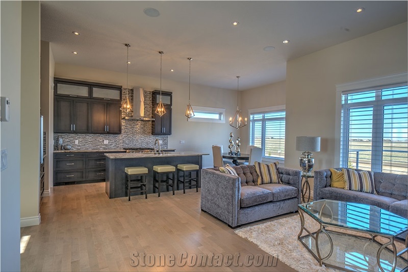Carrera Graniti Kitchen Perimeter Top and Island Countertop