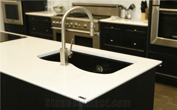 Quarzt Solid Surface Kitchen Countertops