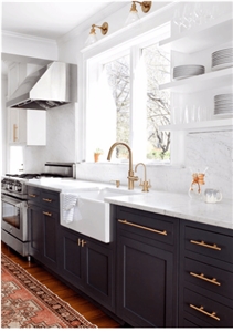 Quarzt Solid Surface Kitchen Countertops