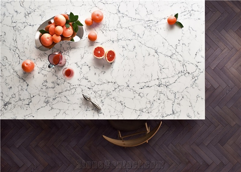 Caesarstone White Attica Quarzt Countertop