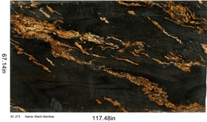 Black Mambas Granite Slabs
