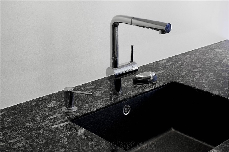 Granite Countertop 40mm Azul Noche