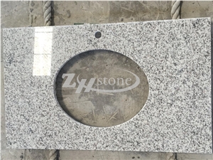 Granite G654 Sesame Black Pandang Black Polished Vanity Top Bathroom Vanity Tops