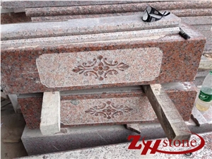 Zh-Aw Brick Empire Red Granite with Several Design Pattern Picture