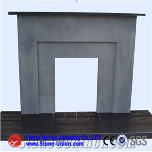 Absolute Black Honed Fireplace,Fireplace Design Ideas,Fireplace Decorating,Fireplace Surround,Natural Stone Fireplaces,Sculptured Fireplace
