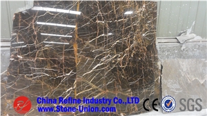 Black Tulip Marble,Tulip Black Marble,Golden Portoro Marble,China Portoro Marble,China Black Gold Marble for Exterior - Interior Wall and Floor