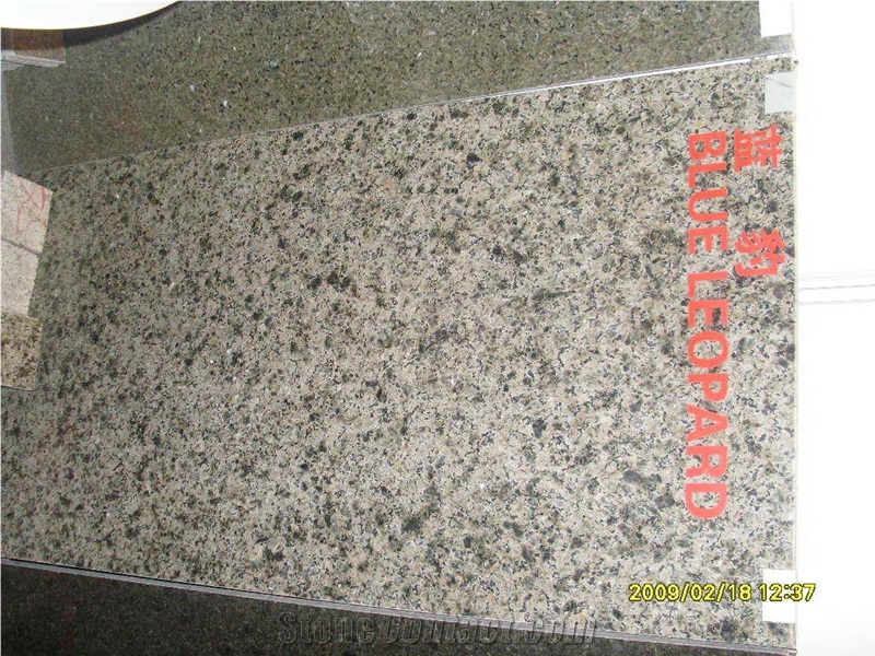 Blue Leopard Granite,Blue Leopard Green Granite Slabs & Tiles, China Green Granite,Cheap Blue Leopard Granite Tiles for Flooring Paving