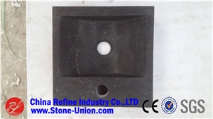 Blue Stone Rectangle Sinks & Basins Factory Sale,China Blue Stone Inner Wash Basin, Sink