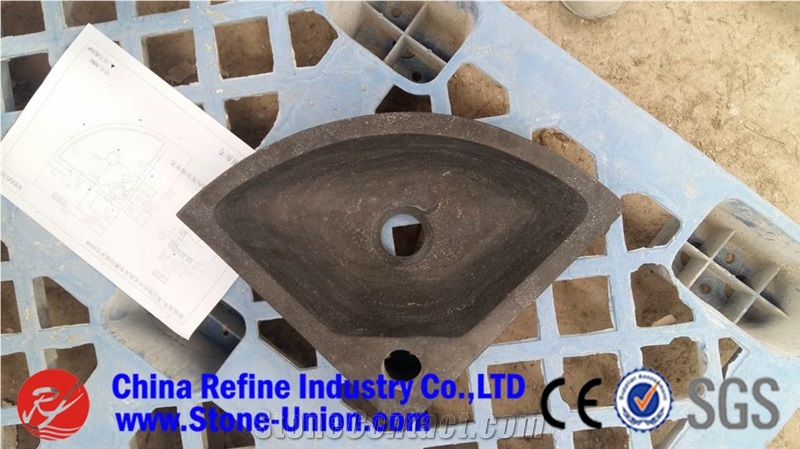 Blue Stone Rectangle Sinks & Basins Factory Sale,China Blue Stone Inner Wash Basin, Sink