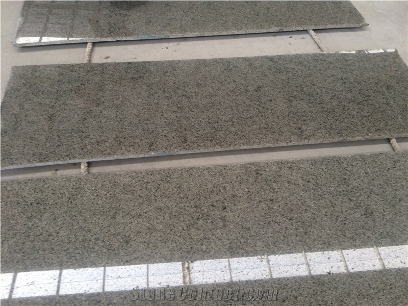Cd Green Granite Tiles & Slabs, China Green Granite,Yanshan Green Granite Floor Covering Tiles,China Granite Slabs Cut to Size ,Natural Chengde Green