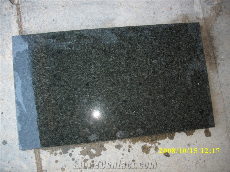 Cd Green Granite Tiles & Slabs, China Green Granite,Yanshan Green Granite Floor Covering Tiles,China Granite Slabs Cut to Size ,Natural Chengde Green
