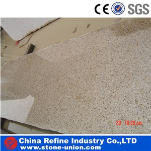 Chinese Polished G682/Rusty Yellow/Sunset Gold/Golden Sand/Giallo Ming/Giallo Rusty/Ming Gold/Yellow Rust/Desert Gold/Giallo Fantasia Granite Slabs