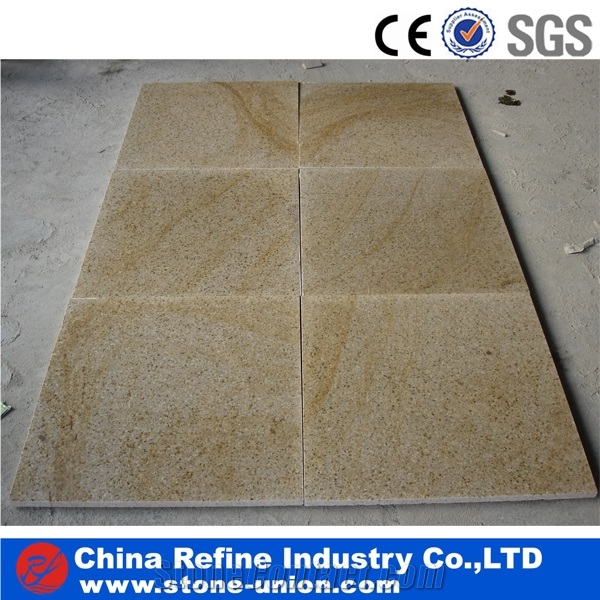 Chinese Polished G682/Rusty Yellow/Sunset Gold/Golden Sand/Giallo Ming/Giallo Rusty/Ming Gold/Yellow Rust/Desert Gold/Giallo Fantasia Granite Slabs