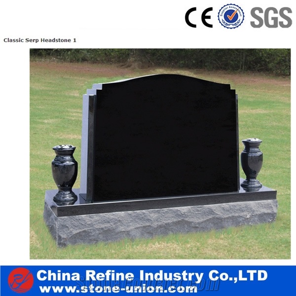 Classical Stone Grey Stone Headstone&Cheap Stone Cemetery Tombstones& Carving Stone Monument&Grey Granite Monument &Carved Simple Monument