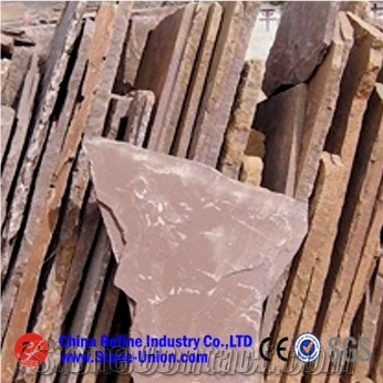 Coffee Brown Slate, Brown Slate Flagstone,Random Flagstones,Irregular Flagstones,Flagstone Wall,Flagstone Walkway Pavers
