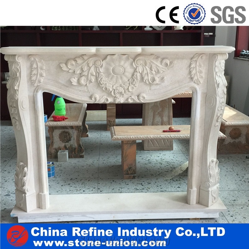 Customized Simple and Modern Design Fireplace