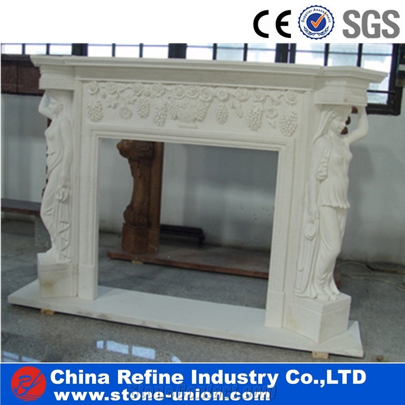 Customized Simple and Modern Design Fireplace