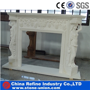 Customized Simple and Modern Design Fireplace