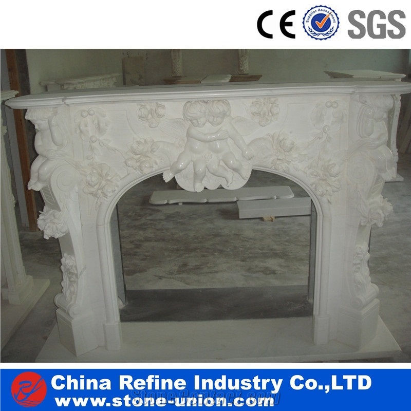 Customized Simple and Modern Design Fireplace