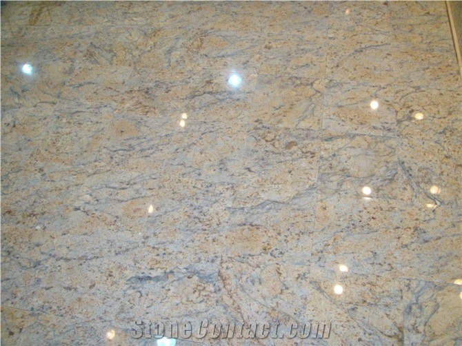 Diamond Like Flowers Granite, Yellow Granite for Kitchen Countertops, Solid Surface Worktops,Giallo Diamond Flower Granite Slab,Giallo Diamond Flower