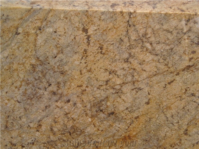 Diamond Like Flowers Granite, Yellow Granite for Kitchen Countertops, Solid Surface Worktops,Giallo Diamond Flower Granite Slab,Giallo Diamond Flower