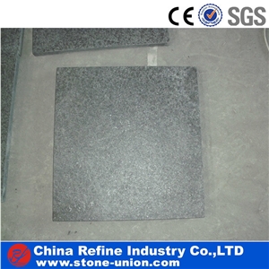 G684 Granite Tile,Black Granite Stone Flamed Paver,Cheap Diamond Black New G684 Thermal Floor Tiles and Walling Pavers,Chinese Pure Black G684 Granite