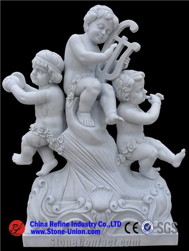 Good Quality Marble Jesus Sculpture,Garden Human Angel Sculpture ,White Marble Statues ,China White Marble Carved