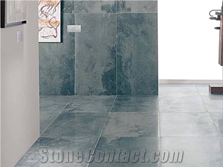 Light Green Slate Floor Tiles, China Green Slate, Slate Tile & Floor Paving Stone & Wall Panel & Slate Slab Polished