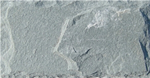Light Green Slate Mushroom Split Face Mushroom Stone