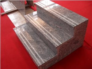 Marble Step,Light Grey Marble Stair Riser&Stair Treads,China Grey Marble Staircase,Grey Marble Steps&Stairs/Interior Decoration,Granite Stairs & Steps