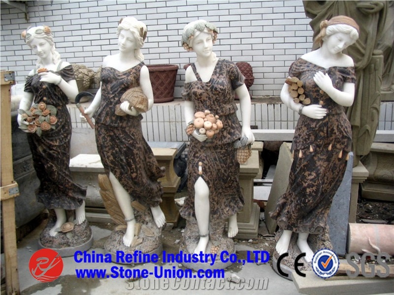 Natural Marble Stone Carving Religion Garden Statue Sculpture,Marble Handcarved Garden Sculpture