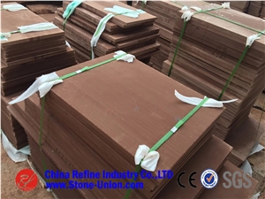 Purple Wooden Sandstone Slab&Tile,Purple Sandstone Paving&Sandstone Paverment &Stock Shandong Purple Wood Sandstone Tiles&Red Sandstone Water Pool