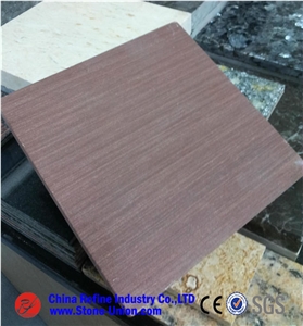 Purple Wooden Sandstone Slab&Tile,Purple Sandstone Paving&Sandstone Paverment &Stock Shandong Purple Wood Sandstone Tiles&Red Sandstone Water Pool