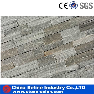 Rough Black Slate Leger Stone, Wall Panels,Slate Cultured Stone, Wall Cladding, Stacked Stone Veneer Clearance, Manufactured Stone Veneer