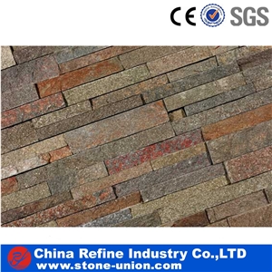 Rough Black Slate Leger Stone, Wall Panels,Slate Cultured Stone, Wall Cladding, Stacked Stone Veneer Clearance, Manufactured Stone Veneer