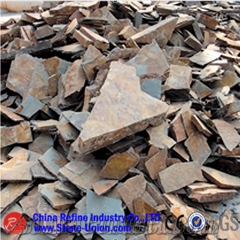 Rusty Black Slate Irregular Flagstone, Flagstone Walkway Pavers,Random Flagstones,Irregular Flagstones,Flagstone Wall,Flagstone Walkway Pavers