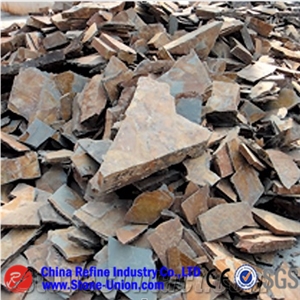 Rusty Black Slate Irregular Flagstone, Flagstone Walkway Pavers,Random Flagstones,Irregular Flagstones,Flagstone Wall,Flagstone Walkway Pavers
