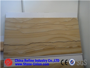 Scenery Sandstone, Yellow Sandstone for Interior and Exterior Applications,Sandstone Tiles,Sandstone Slabs,Sandstone Floor Tiles