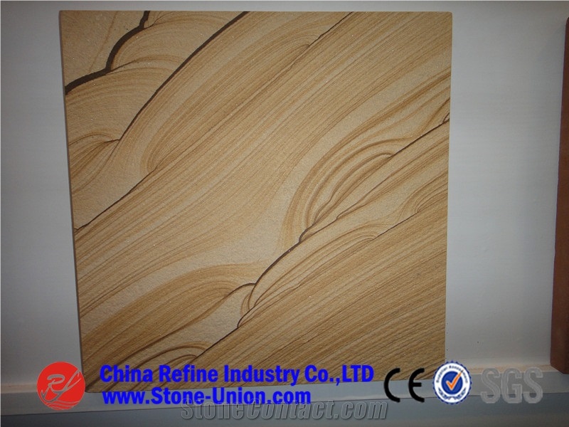 Scenery Sandstone, Yellow Sandstone for Interior and Exterior Applications,Sandstone Tiles,Sandstone Slabs,Sandstone Floor Tiles