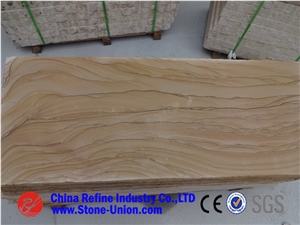 Scenery Sandstone, Yellow Sandstone for Interior and Exterior Applications,Sandstone Tiles,Sandstone Slabs,Sandstone Floor Tiles