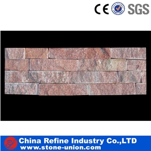 Stone Veneer, Stone Wall Cladding,Quartzite Stacked Stone Wall Cladding Panel Ledge Stone Split Face Tile Landscaping Exterior Culture Stone