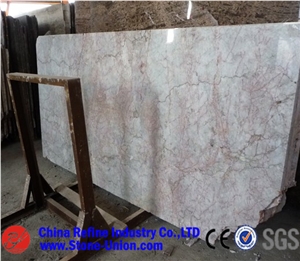 Syan Red Cream Marble,Pink Marble for Counter Tops and Bars, Interior Wall Panels, Water Walls and Fountains