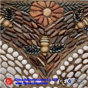 Tumbled Mixure Pebble Stones, Polished River Pebble,Chipping Pebble Stone,River Pebble Stone,Landscaping Pebble Stone