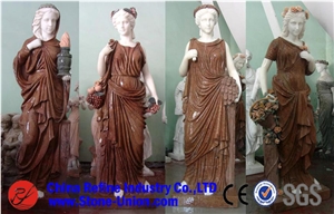 Western Customized Hand Carving Sculptured,Human Sculptures, Human Statues,Customized Marble Statues for Sale