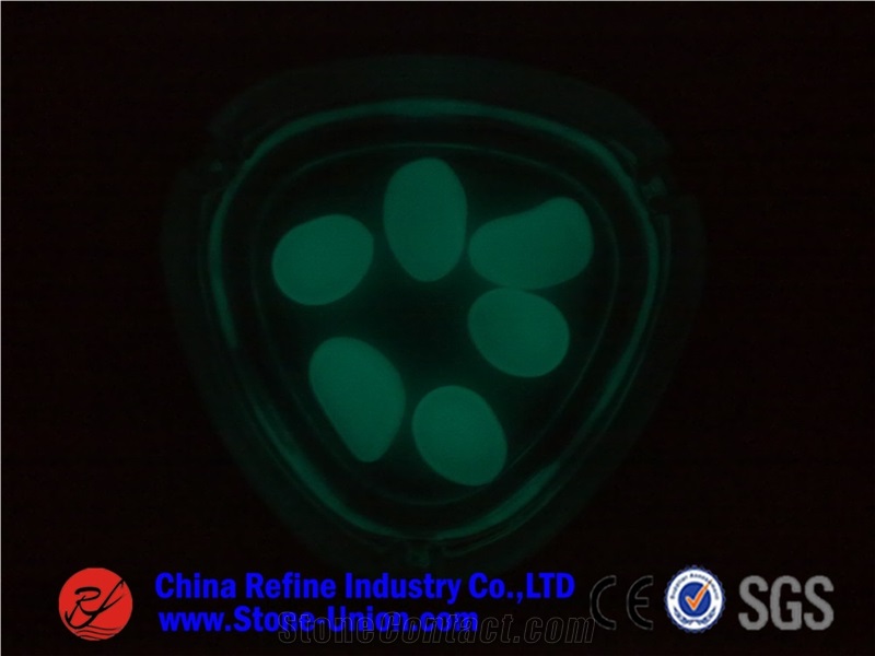Glowing Pebble Stone Luminous Pebble Stone Artificial Pebble