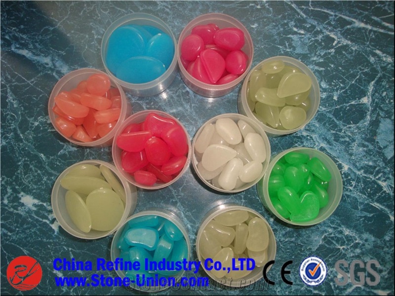 Glowing Pebble Stone Luminous Pebble Stone Artificial Pebble
