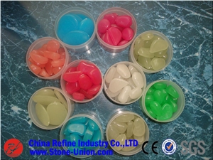 Glowing Pebble Stone Luminous Pebble Stone Artificial Pebble
